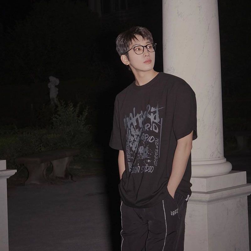 Áo Thun Cotton Tay Ngắn Dáng Rộng In Chữ SEVENTEEN WONWOO Phong Cách Hàn Quốc Thời Trang Mùa Hè Cho Nam Và Nữ