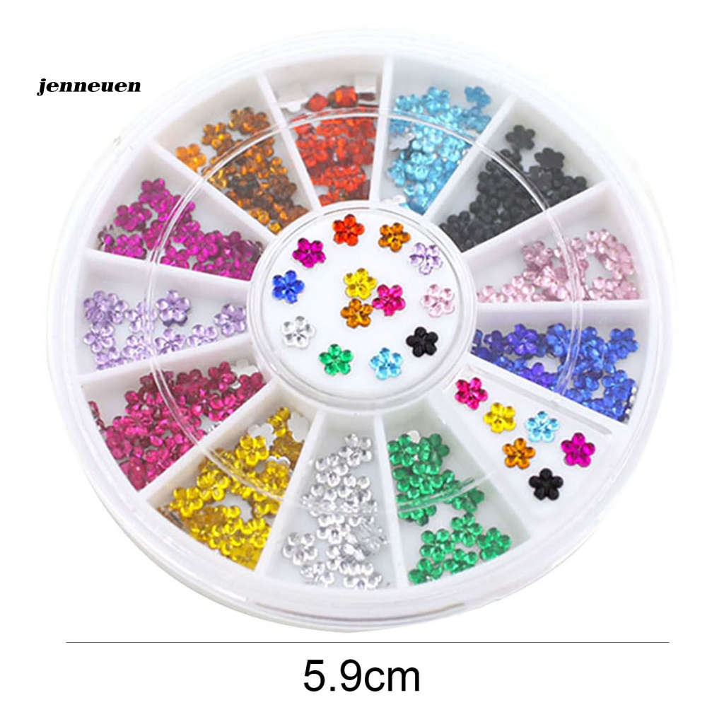 1 Bánh Xe Dán Trang Trí Móng Tay DIY Thiết Thực