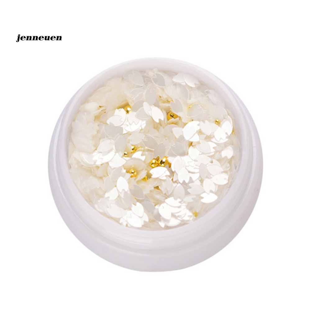 1 Hộp Hạt Charm Siêu Mỏng Lấp Lánh Trang Trí Móng Tay DIY