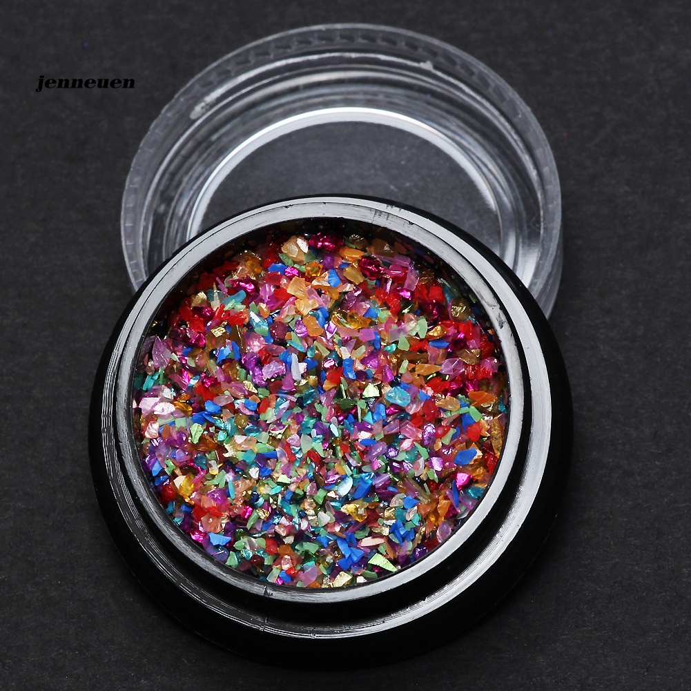 Miếng Dán Trang Trí Móng Tay Hình Vỏ Sò Tự Nhiên DIY