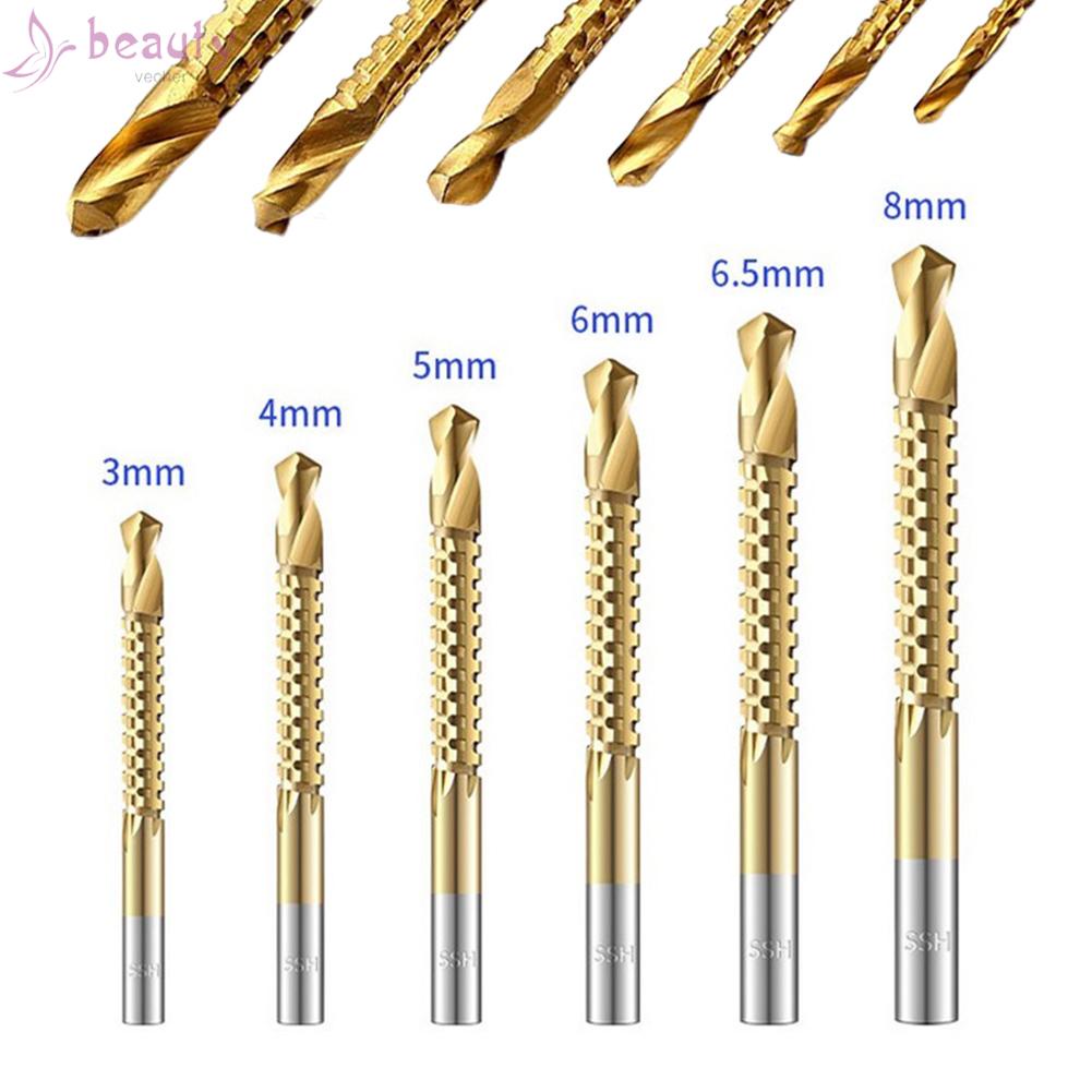Mũi Khoan 135 Độ # 135° Bộ 6 Ốc Vít Cắt Lỗ Xoắn Ốc