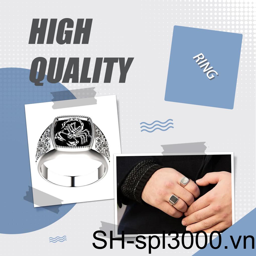 Nhẫn Hình Bọ Cạp Độc Đáo Thời Trang Cho Nam