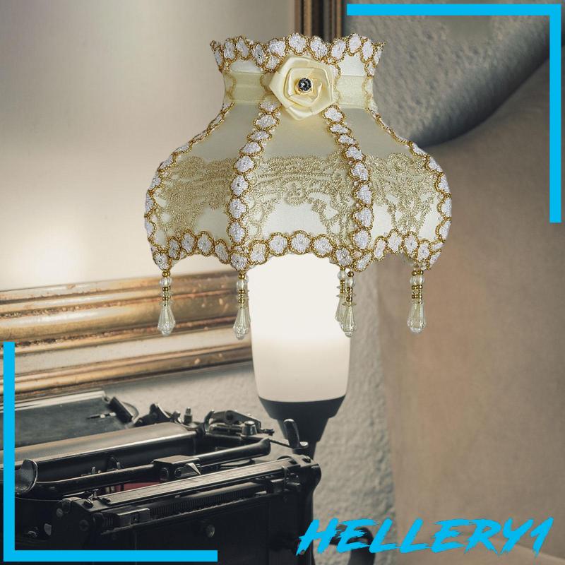 Chụp Đèn Để Bàn Phối Lông Phong Cách Châu Âu Cổ Điển