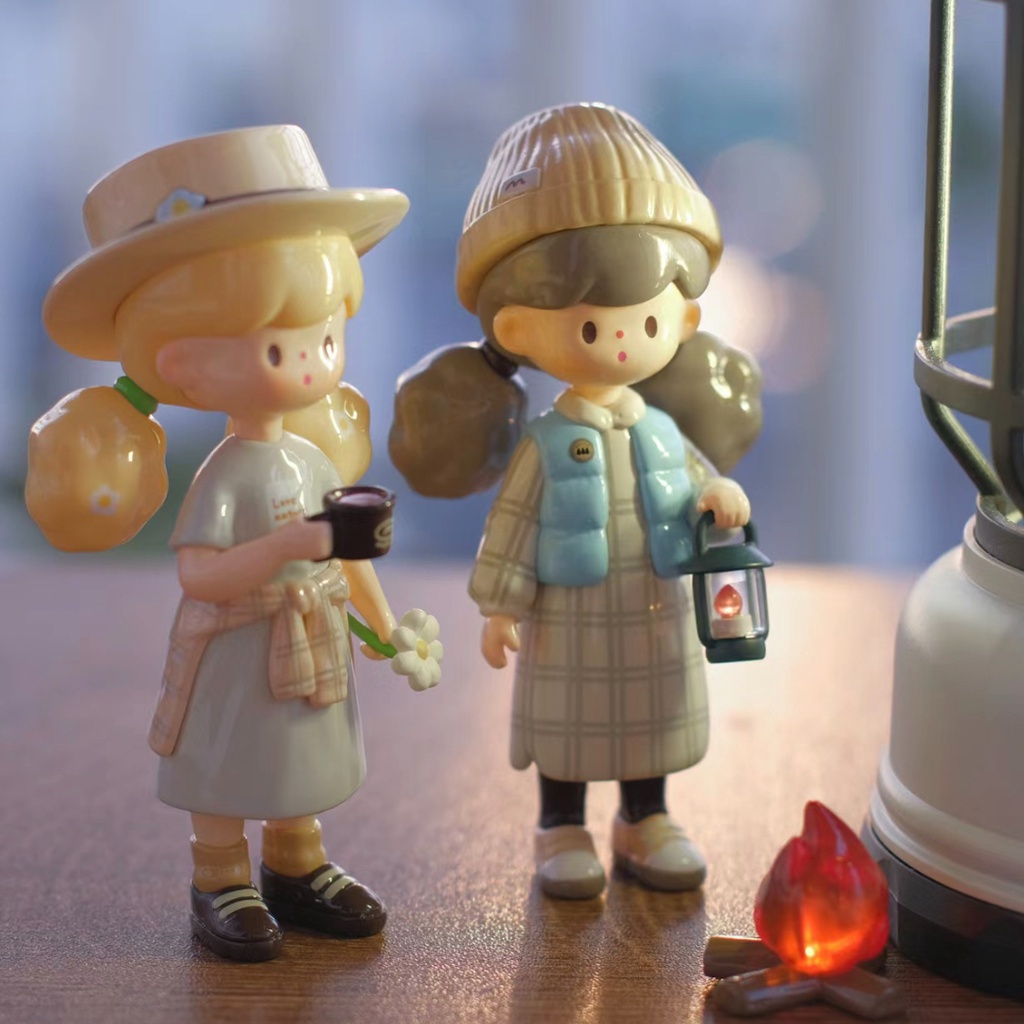 Đồ trang trí Nhân Vật M.Un Molinta V6 Picnic Vlog Series