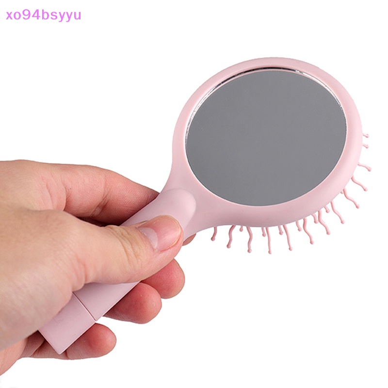 Lược Chải Tóc xo94bsyyu Tích Hợp Gương Tiện Dụng Cho Nữ