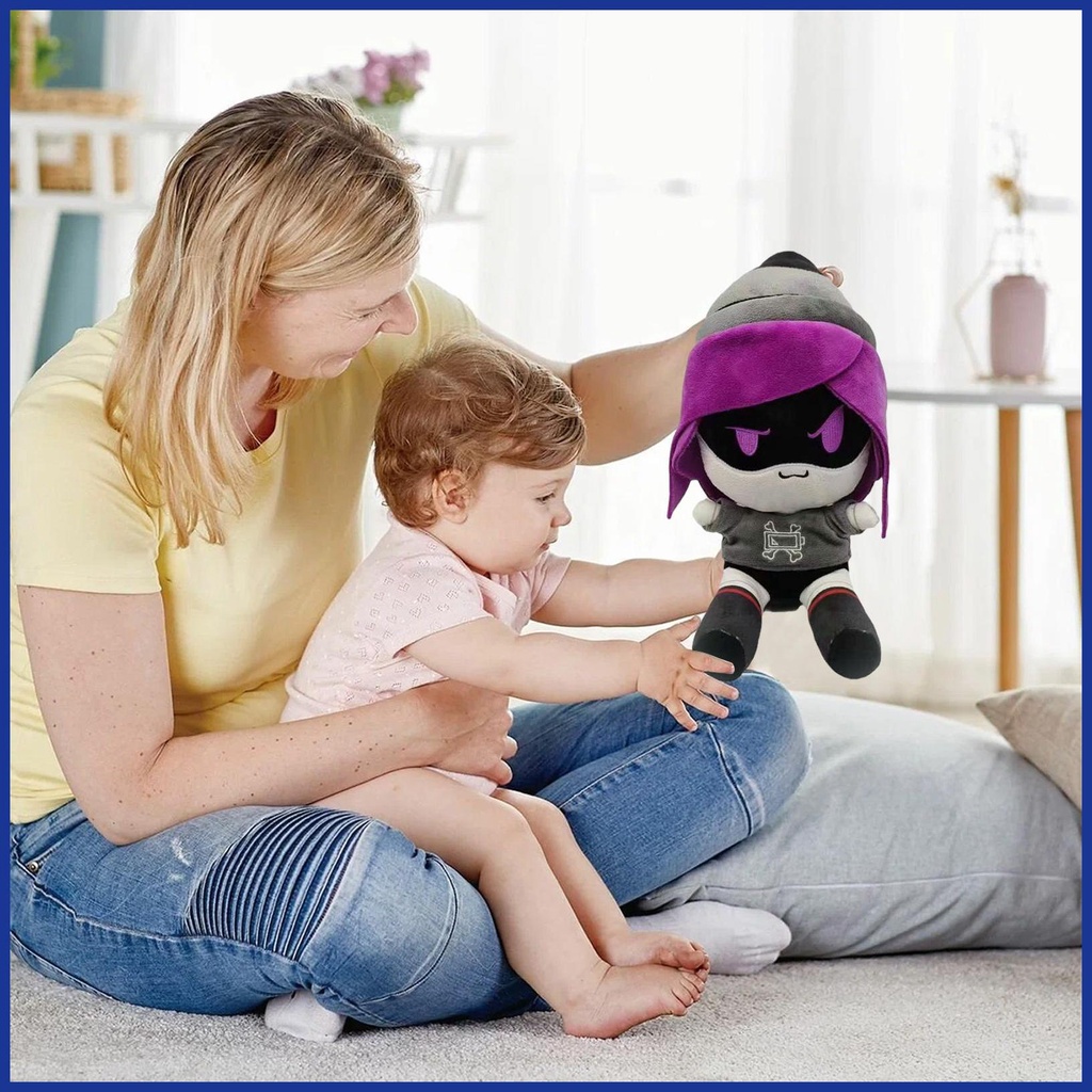 Thú Nhồi Bông Mềm Mại Hình Nhân Vật Hoạt Hình Cho Bé