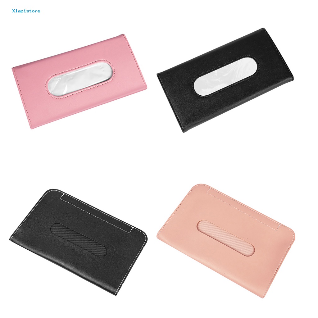 [Xiapistore] Giá Đỡ Khăn Giấy Xe Hơi Kết Cấu Mịn Nhẹ Chống Mài Mòn Tiện Lợi