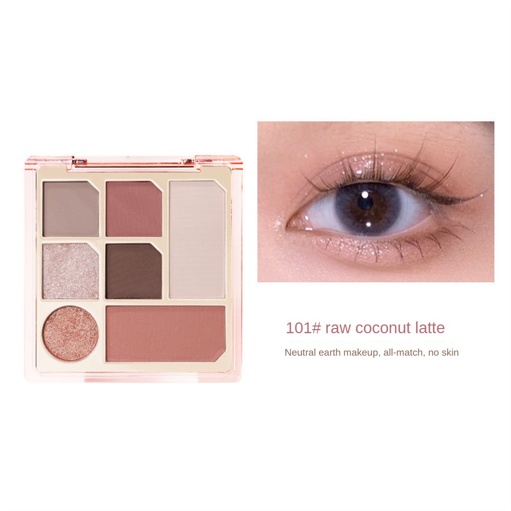 Bảng Phấn Mắt Trang Điểm Làm Sáng Tông Màu Đất Thương Hiệu Biya