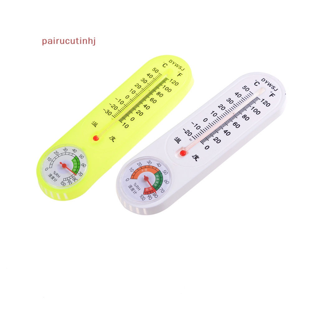 1 Cặp Nhiệt Kế Đo Độ Ẩm Treo Tường Trong Nhà