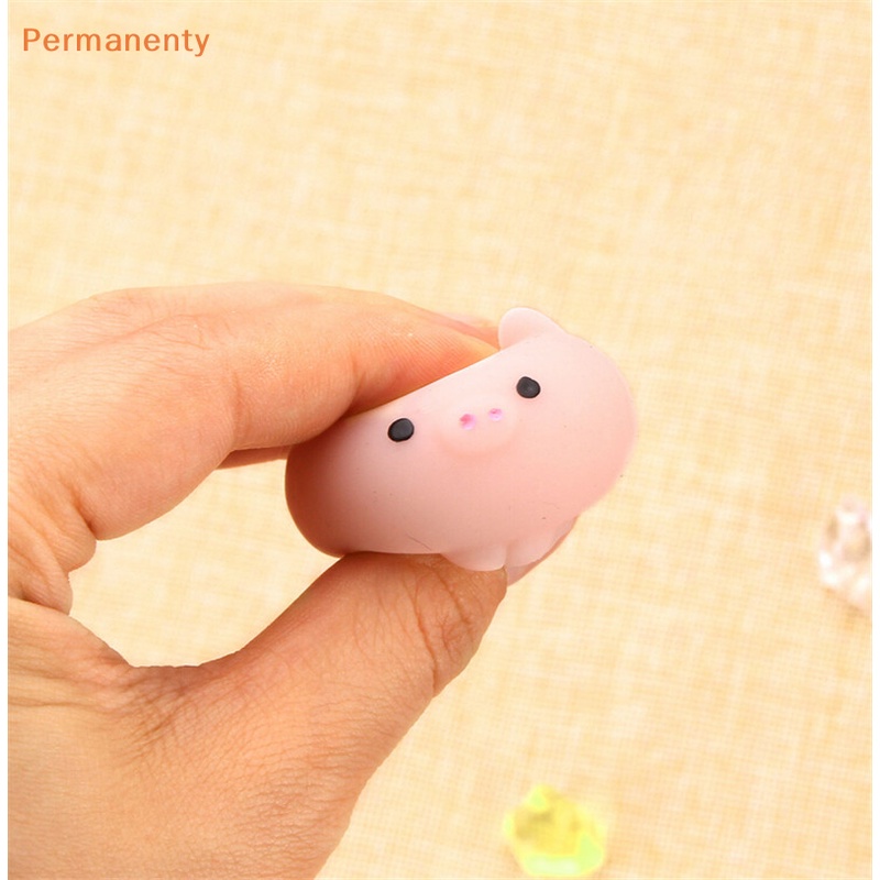 Đồ Chơi Nắn Bóp Đàn Hồi Giảm Stress Hình Chú Heo Mochi Dễ Thương