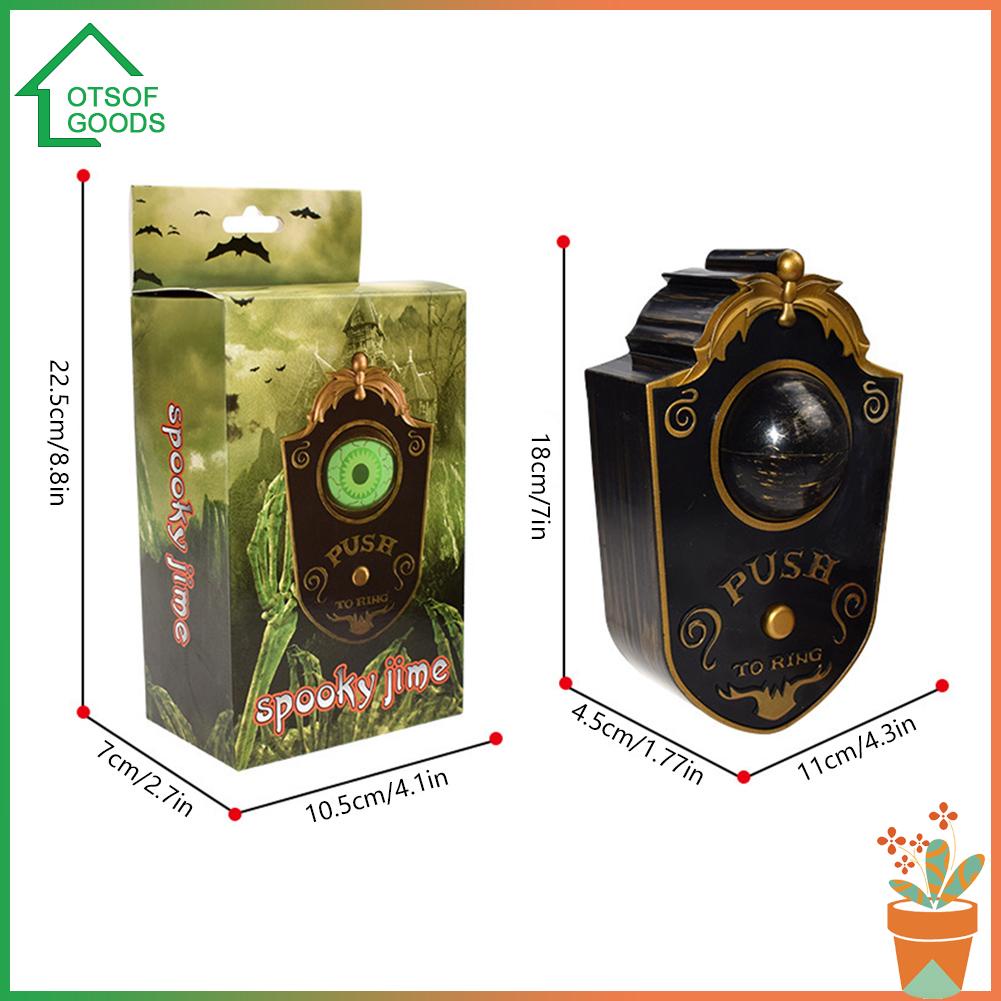 Chuông Cửa Hình Đôi Mắt Kinh Dị Trang Trí Halloween