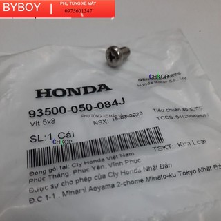 Vít 5 x 8 , ốc cổ pô dream wave future chính hãng honda 93500050084j |