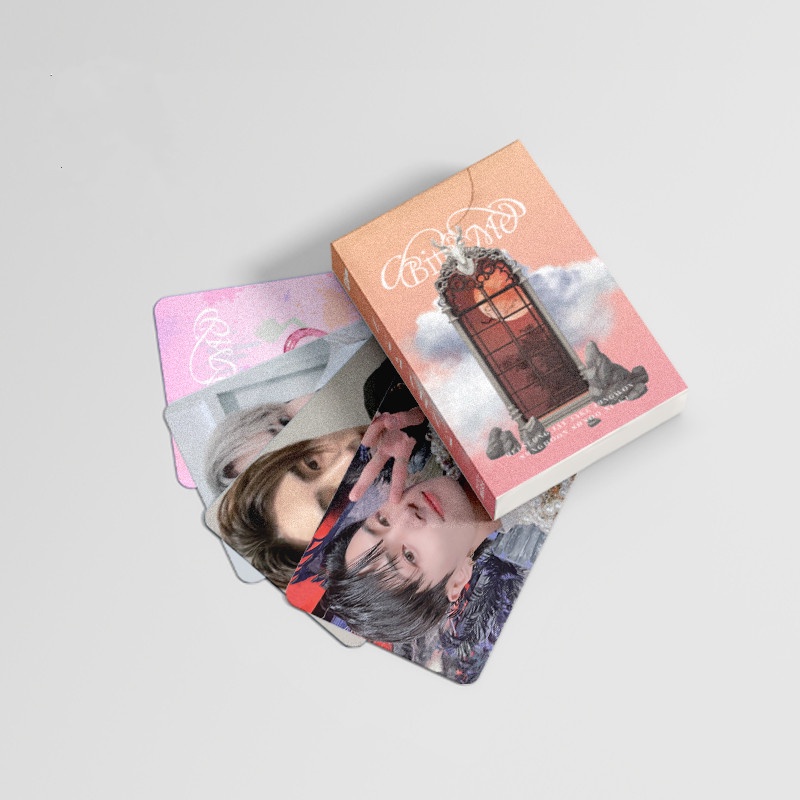 ENHYPEN Card Set 50 Tấm Thẻ Ảnh Kpop Laser Lomo Card Hình Nhóm Nhạc