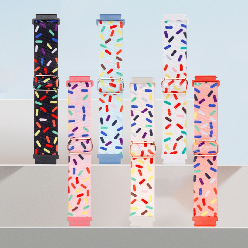 Dây Đeo Đồng Hồ Co Giãn Cho Samsung Galaxy Watch 5 / 5 Pro 44mm 40mm 45mm 20mm huawei Galaxy Watch 4 / 4 Classic 46mm 42mm