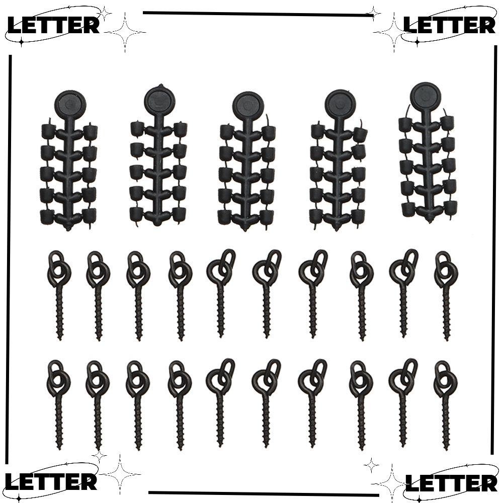 LETTER Durable Pop Up Peg Pellet Holder Tool Carp Fishing Boilie Chod Screw Plastic Terminal Tackle European Protable Bait Stop
