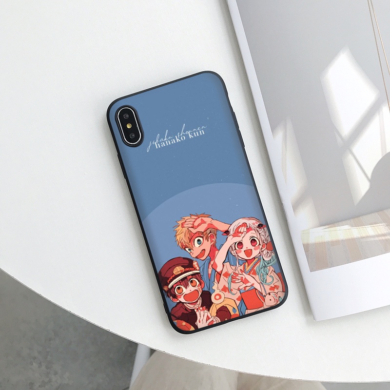 Ốp Điện Thoại Mềm Hình Hanako-kun WV3 FH274 Cho iphone X XS XR 14 Pro Max Plus 12 13 Mini