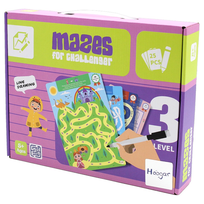 Đồ Chơi Thử Thách Vượt Mê Cung - Cấp Độ 3 - Hoogar PAB042-3