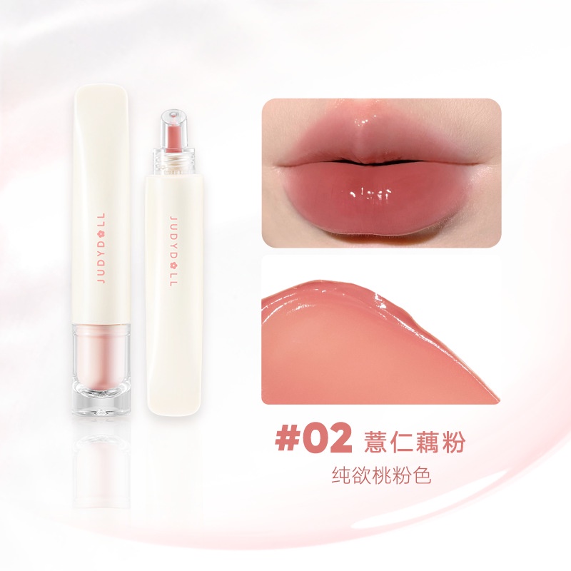Son Bóng JudydollLip Dạng Thạch Dưỡng Ẩm Cho Môi Hiệu Ứng Gương