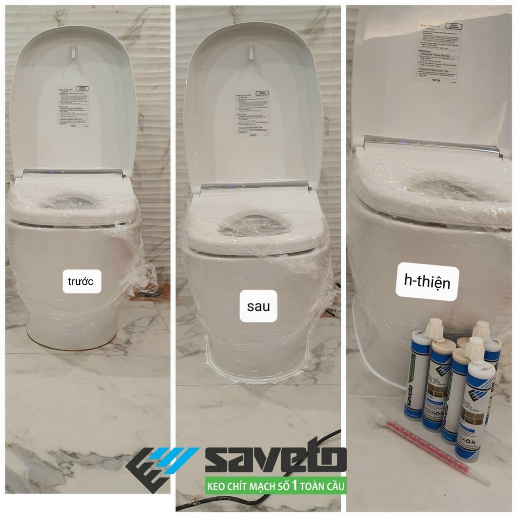 Keo chà ron 2 thành phần cao cấp DEYI - Keo chít mạch màu trắng epoxy 2 thành phần cam kết bền màu không bị vàng