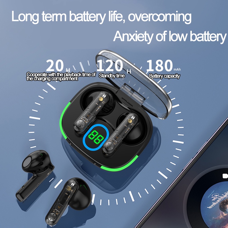 Tai Nghe Bluetooth 5.3 Thời Trang TZUZL LY80