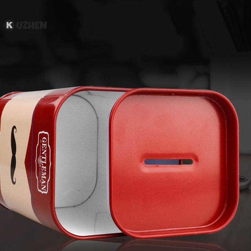 Kuzhen Hộp Đựng Lưỡi Dao Cạo Râu Cạnh Đôi Bằng Thép Không Gỉ