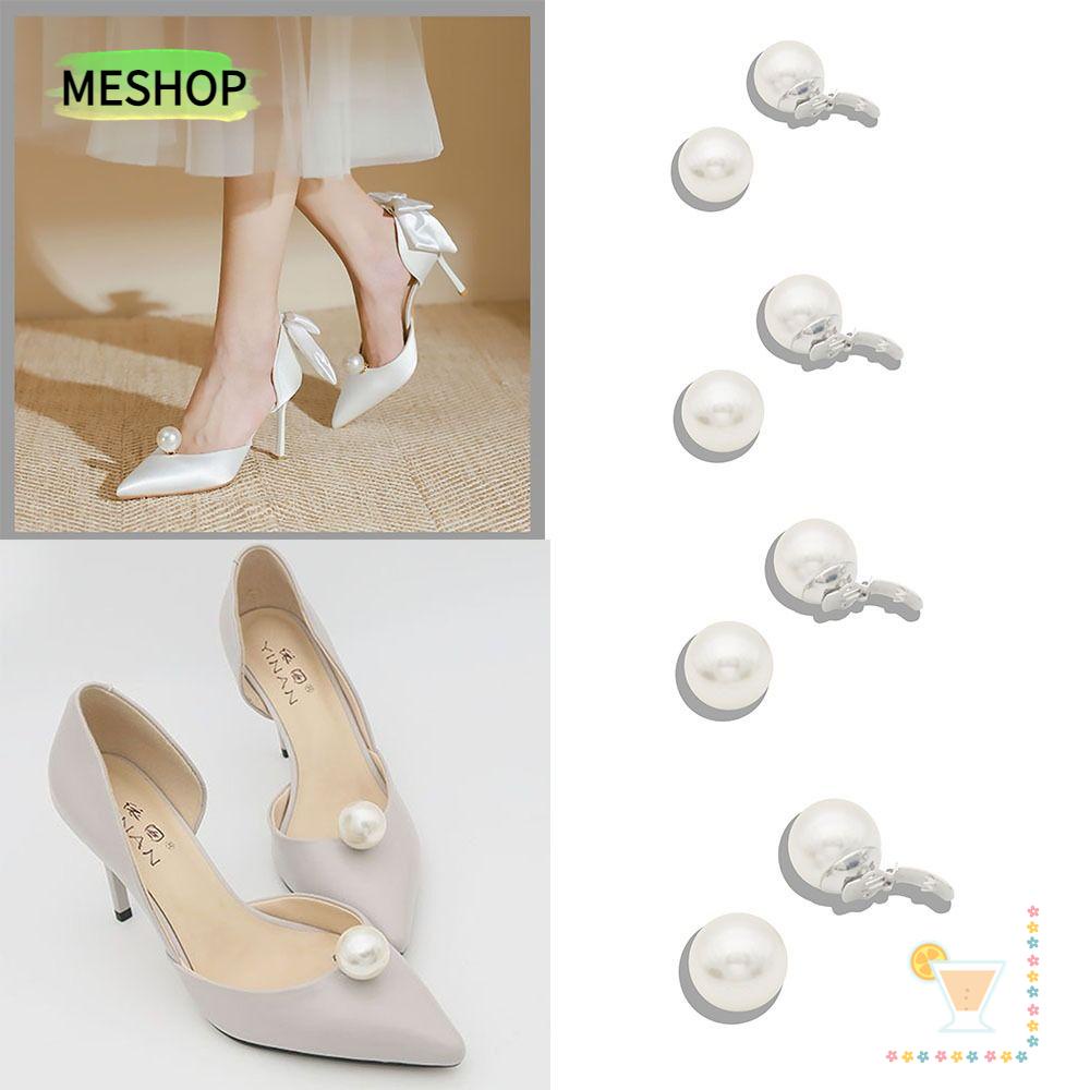 Set 2 Phụ Kiện Trang Trí Giày Cao Gót Cho Cô Dâu