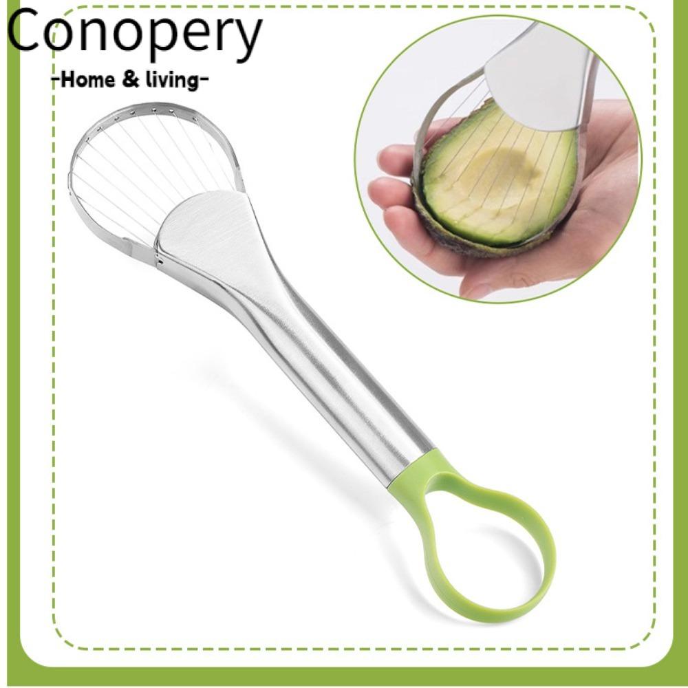 Conopery Dụng Cụ Cắt Bơ Bằng Thép Không Gỉ Màu Xanh Lá Cây
