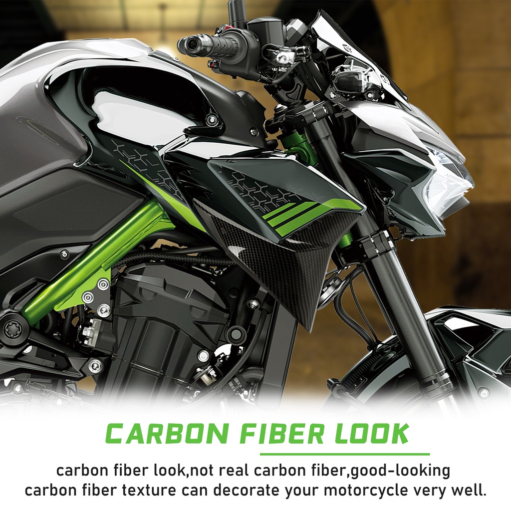 Tấm Nhựa abs Bảo Vệ Bộ Phận Tản Nhiệt Bên Trái Phải Dành Cho Xe Mô Tô kawasaki z900 z 900 2020-2022