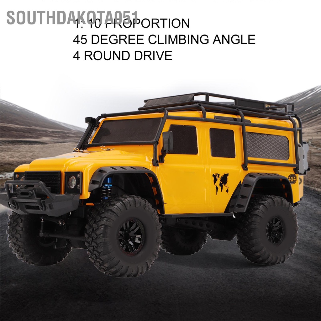 Xe ô tô địa hình điều khiển từ xa tỷ lệ 1/10 2.4G 4WD - đồ chơi mô hình RC Car Full Quy