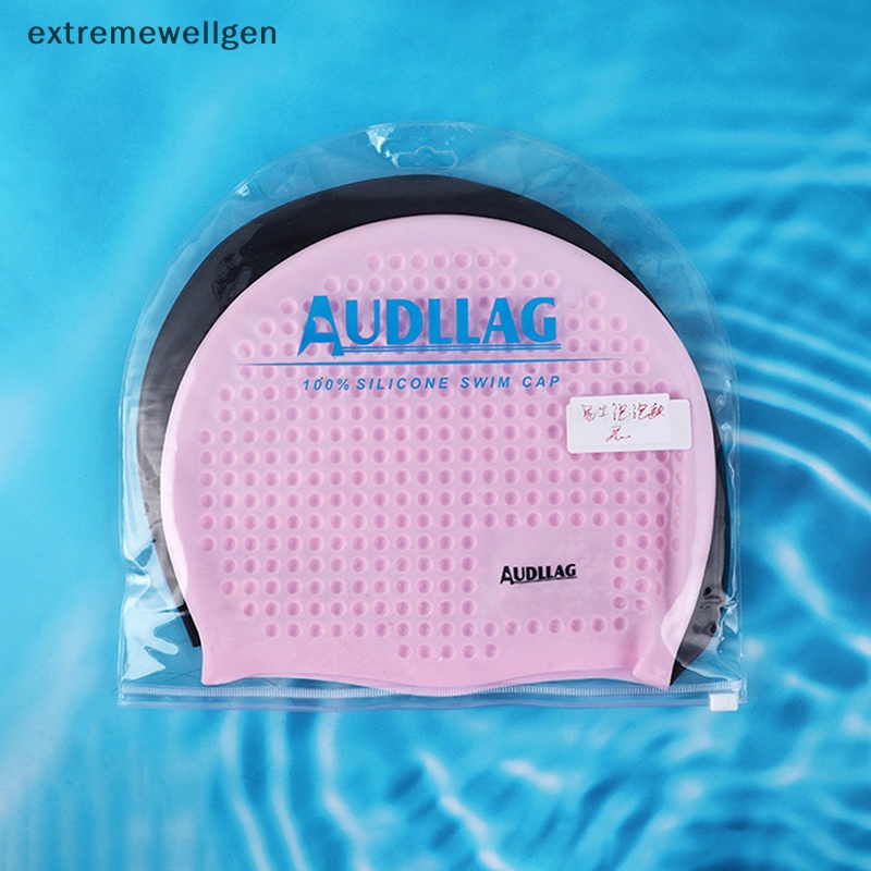 Mũ Bơi Cao Su Silicon Co Giãn Chống Thấm Nước Bảo Vệ Tai