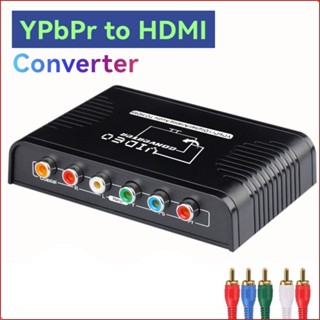  Bộ chuyển đổi âm thanh Video 1080P Ypbpr sang HDMI 5 RCA Ypbpr thành phần sang HDMI Bộ chuyển đổi đầu nối cho PS2 DVD Wii Xbox HDTV 