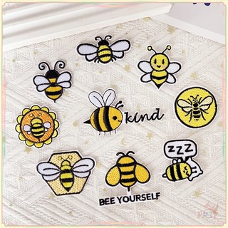 ♚ Sticker Ủi Thêu Hình Côn Trùng Ngộ Nghĩnh ♚ 1 Sticker Ủi Thêu Hình Huy Hiệu