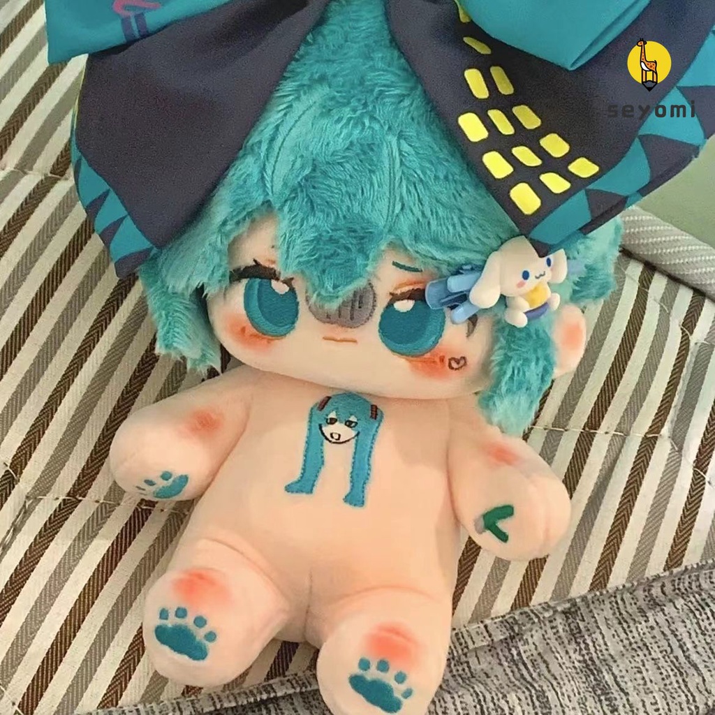 Búp Bê Nhồi Bông Hình Hatsune Miku 20cm Dễ Thương