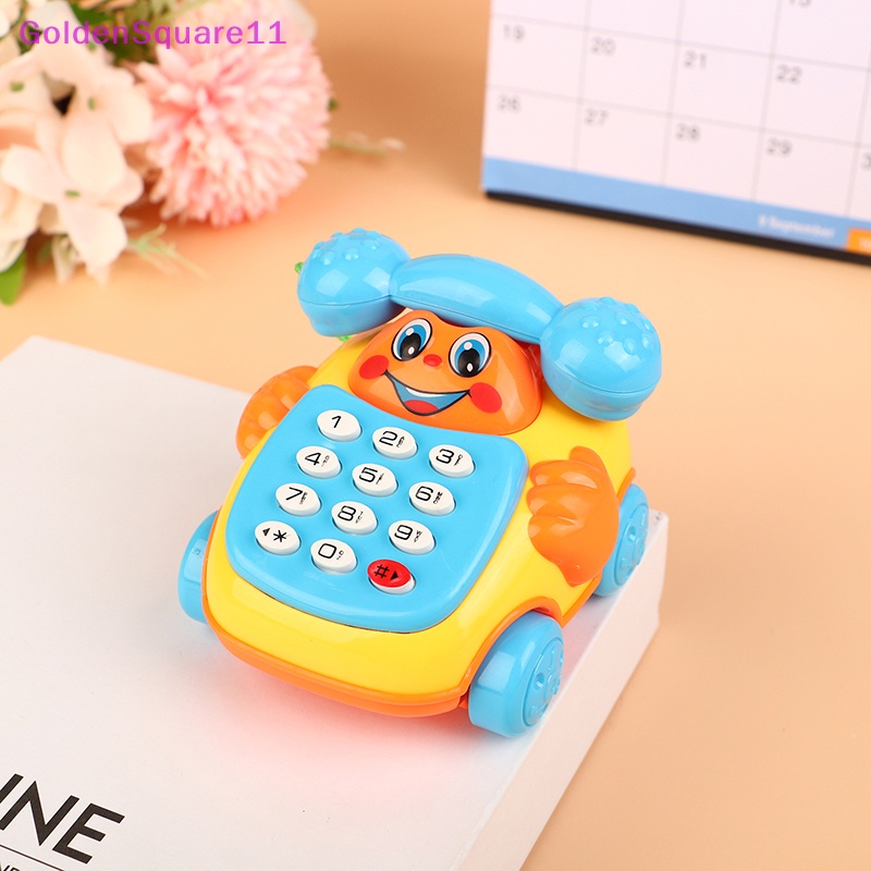 Điện Thoại Đồ Chơi Hình Hoạt Hình Có Nhạc Cho Bé