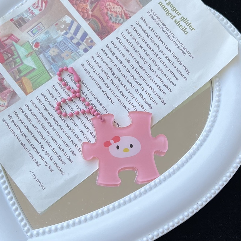 Móc Khóa Xếp Hình Tình Bạn sanrio