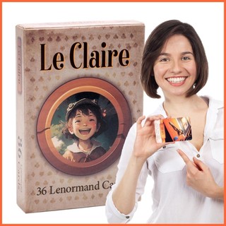 Bộ Bài Tarot Le Claire Lenormand Oracle