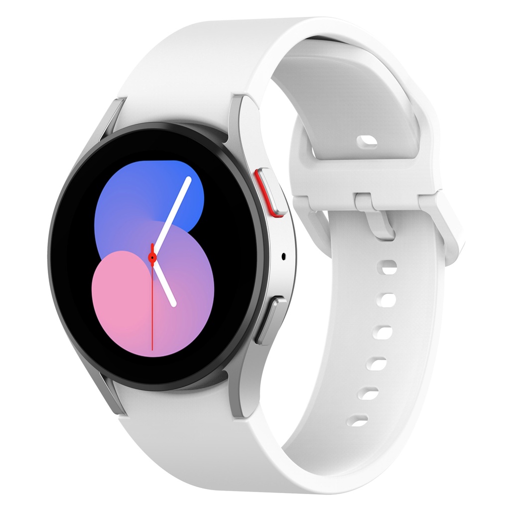 Dây đeo đồng hồ silicon 20mm cho samsung galaxy watch 6 5 4 40 / 44mm watch5 pro 45mm watch4 classic 42 / 46mm bracelet strap watchband