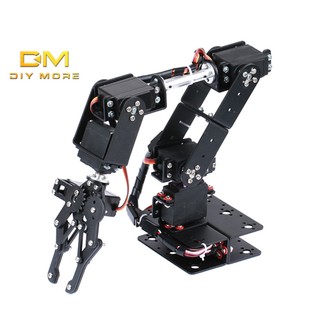 Diymore robotic arm kit 6dof lập trình cánh tay robot bộ robot lập trình tự làm với mã nguồn mở và hướng dẫn