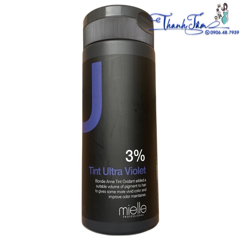 Oxy trợ nhuộm màu tóc Ultra Violet Mielle Professional (3%, 6%) 800ml