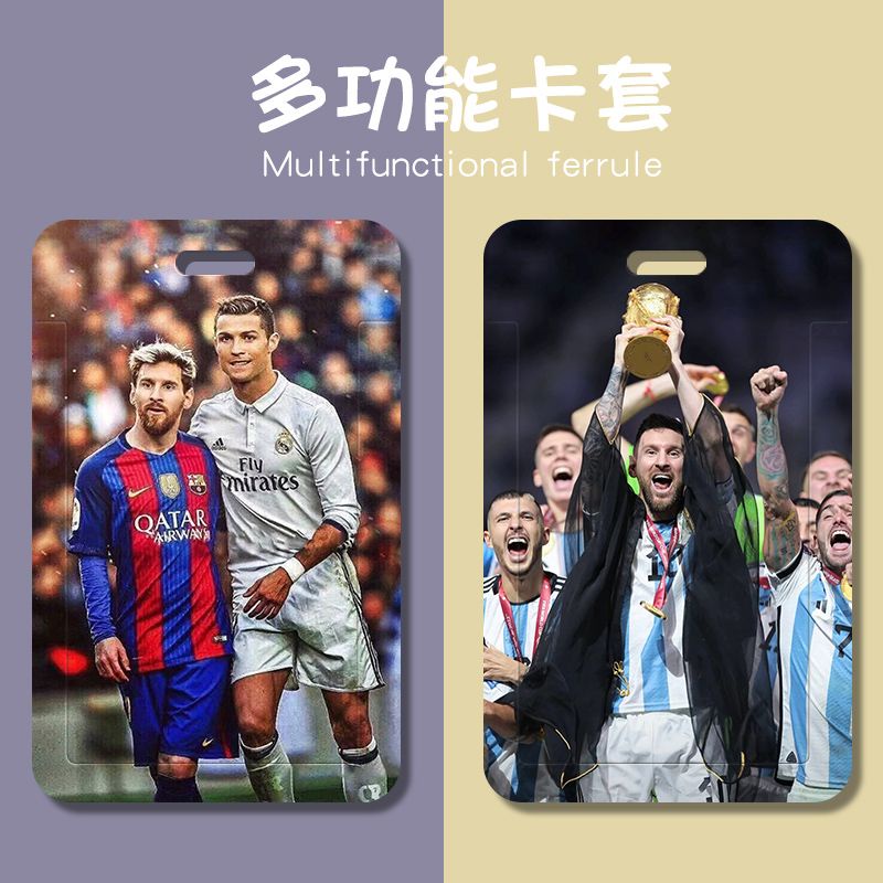 Dây Đeo Thẻ Tín Dụng / Thẻ Xe Buýt / Thẻ Tín Dụng In Chữ Argentina Messi Cho Học Sinh