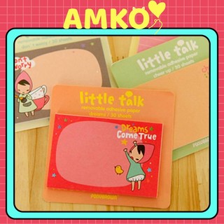 Giấy Ghi Chú Stiky Note Bookmark Dễ Thương AMKO N04