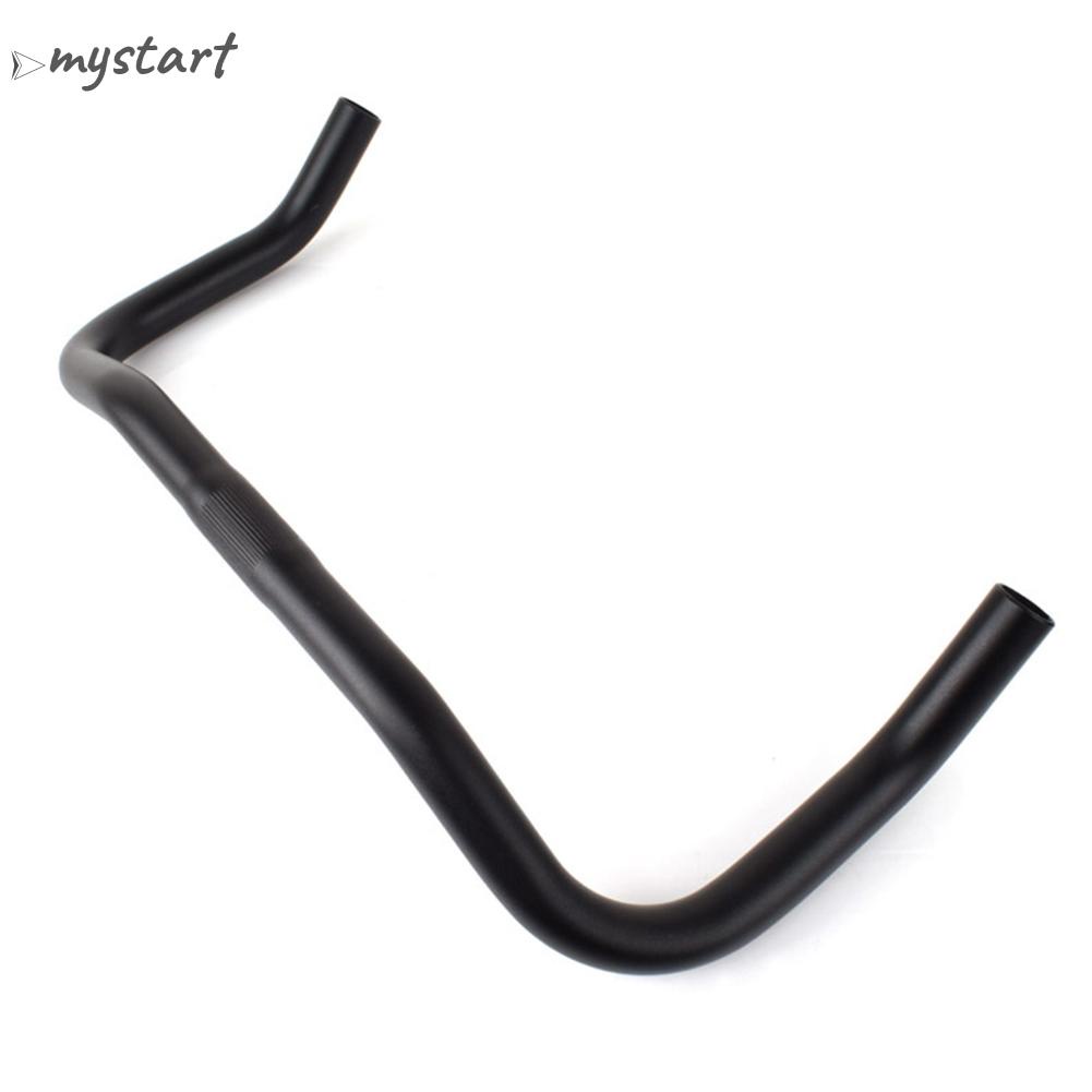 Tay lái bullhorn hợp kim nhôm 25,4mm 390mm cho xe đạp đường trường fixed gear mtb