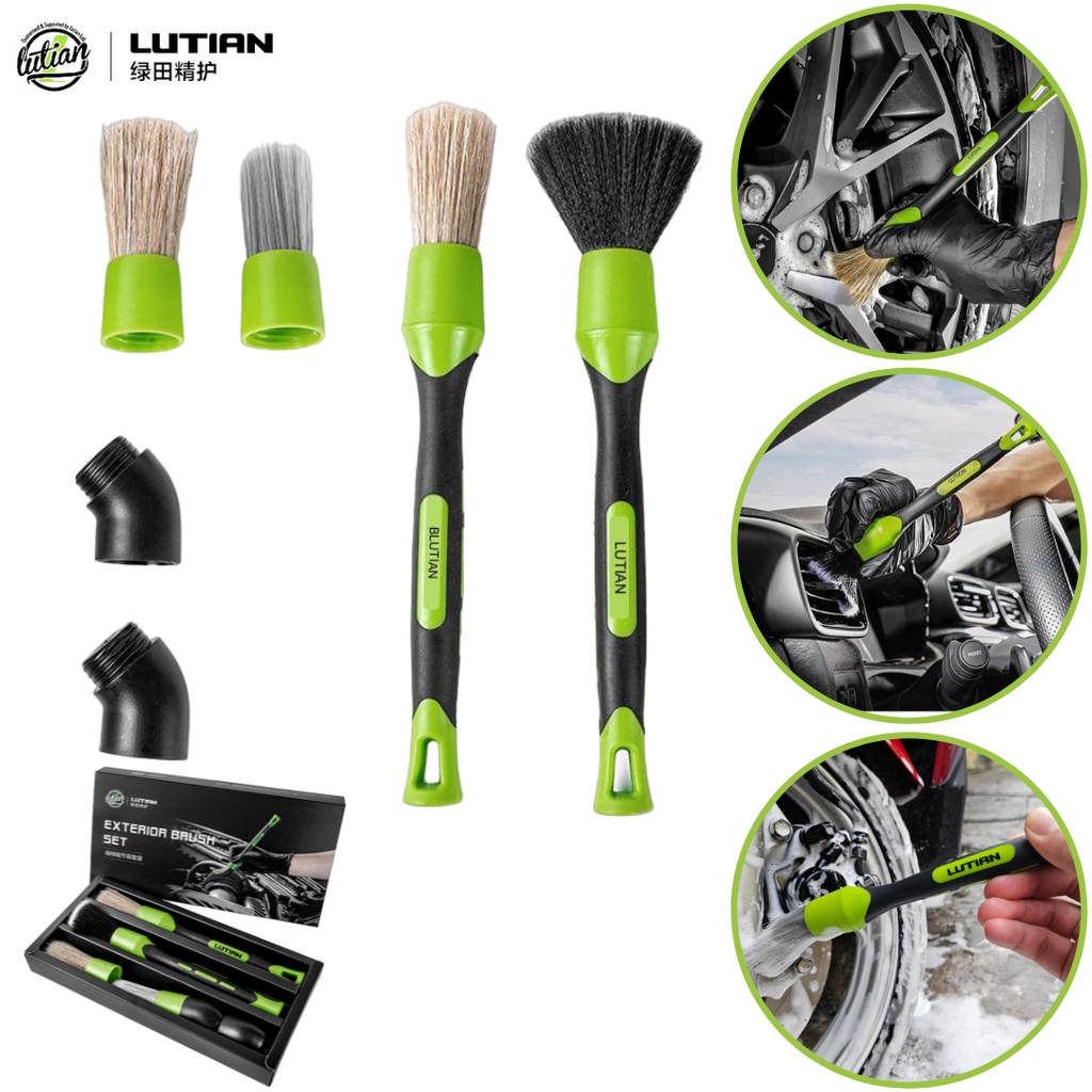 Bộ Cọ Vệ Sinh Xe Chuyên Nghiệp Exterior Brush Set Chính Hãng Lutian