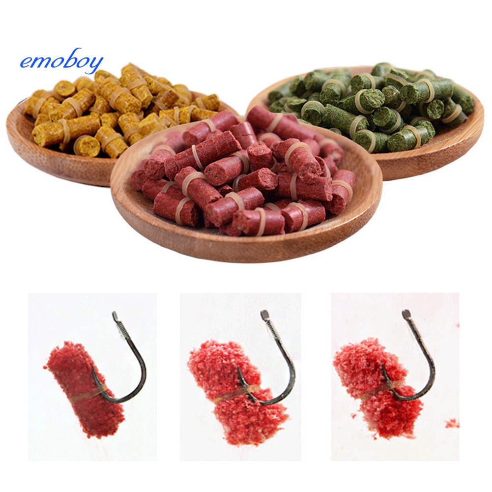 Emoboy 1pack river sea fishing tackle mồi cá chép hương thơm tươi mồi cỏ crucian