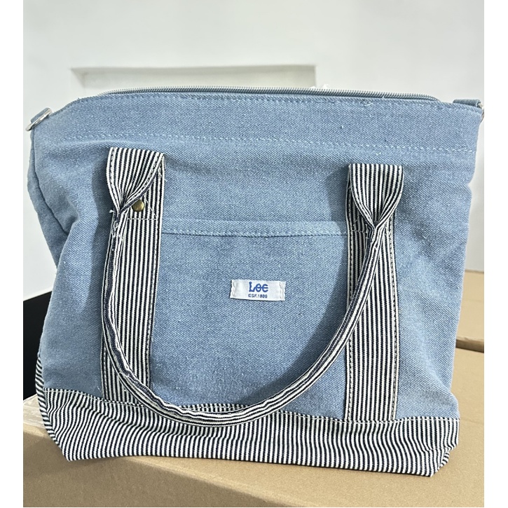 Túi Xách Canvas Cỡ Lớn 35X28 Màu Sắc Thời Trang