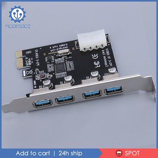 Máy tính để bàn pci-e sang usb 3.0 thẻ mở rộng 4 cổng usb bộ chuyển đổi hub