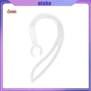 6mm Bluetooth-compatible Earphones Soft Silicone Ear Hook Clip