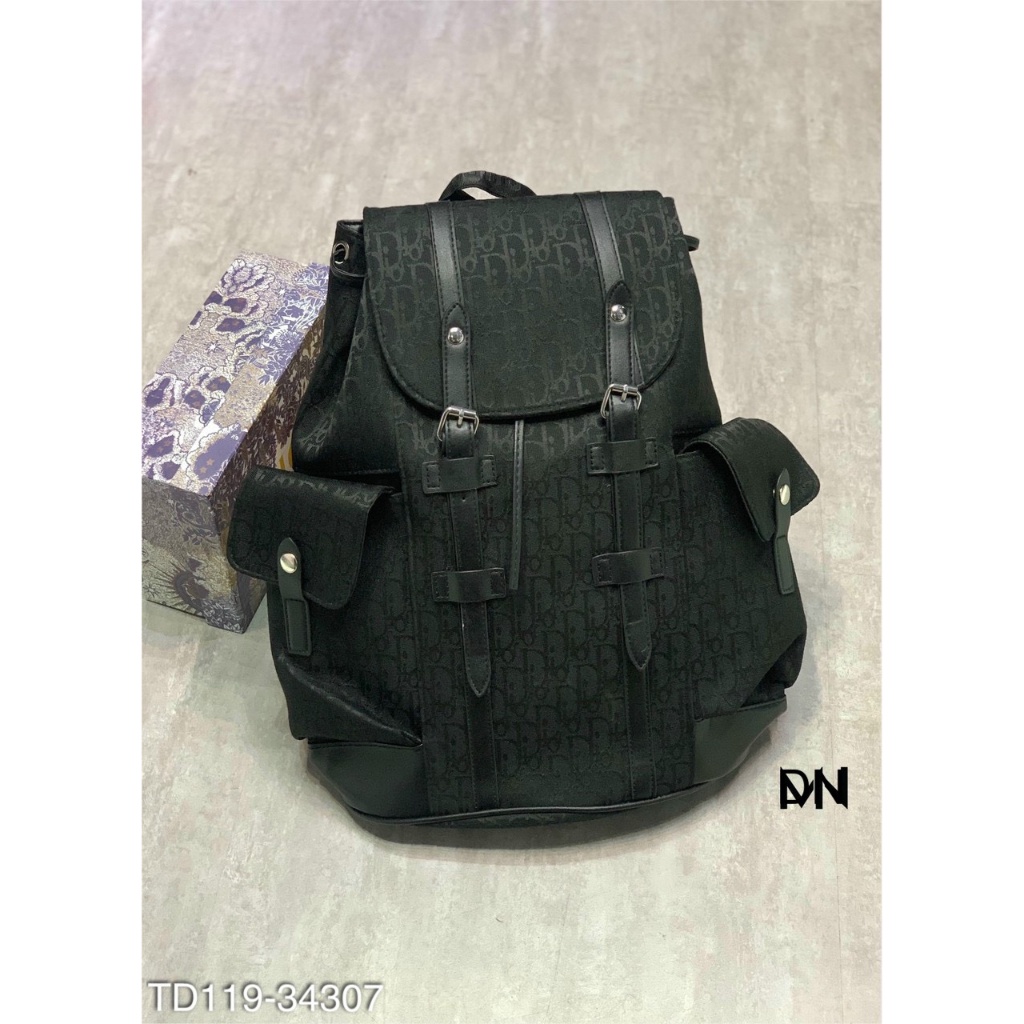 Balo Đi Chơi, Đi Học Nam Nữ Dio Hoạ Tiết Logo Thêu Chìm Siêu Cấp