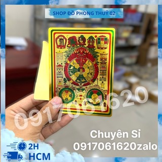 Sỉ Miếng dán Decal Văn Thù Cửu Cung Bát Quái Liên Hoa Sinh Đại sư
