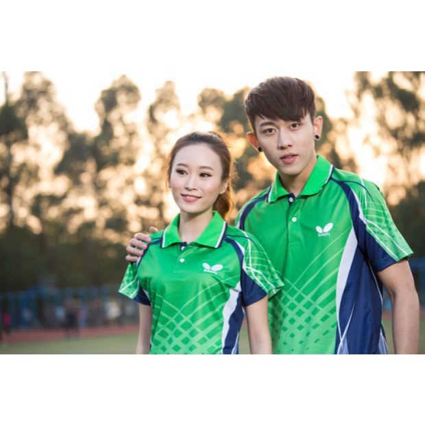 Áo bóng bàn ngắn thoáng khí thấm hút mồ hôi và khô nhanh chóng, thích hợp cho cả nam và nữ